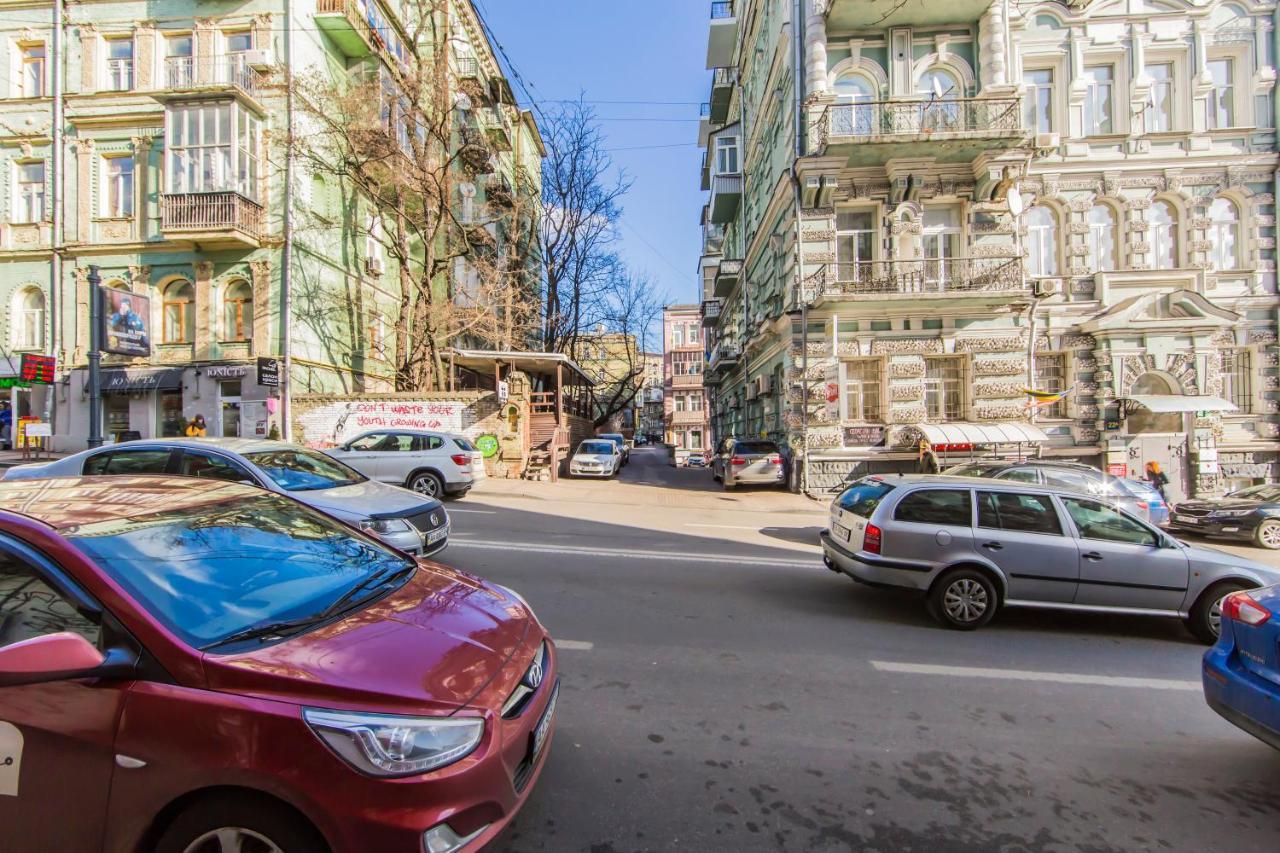 Роскошная Двухуровневая Квартира, Ул. Михайловская Kiev Extérieur photo